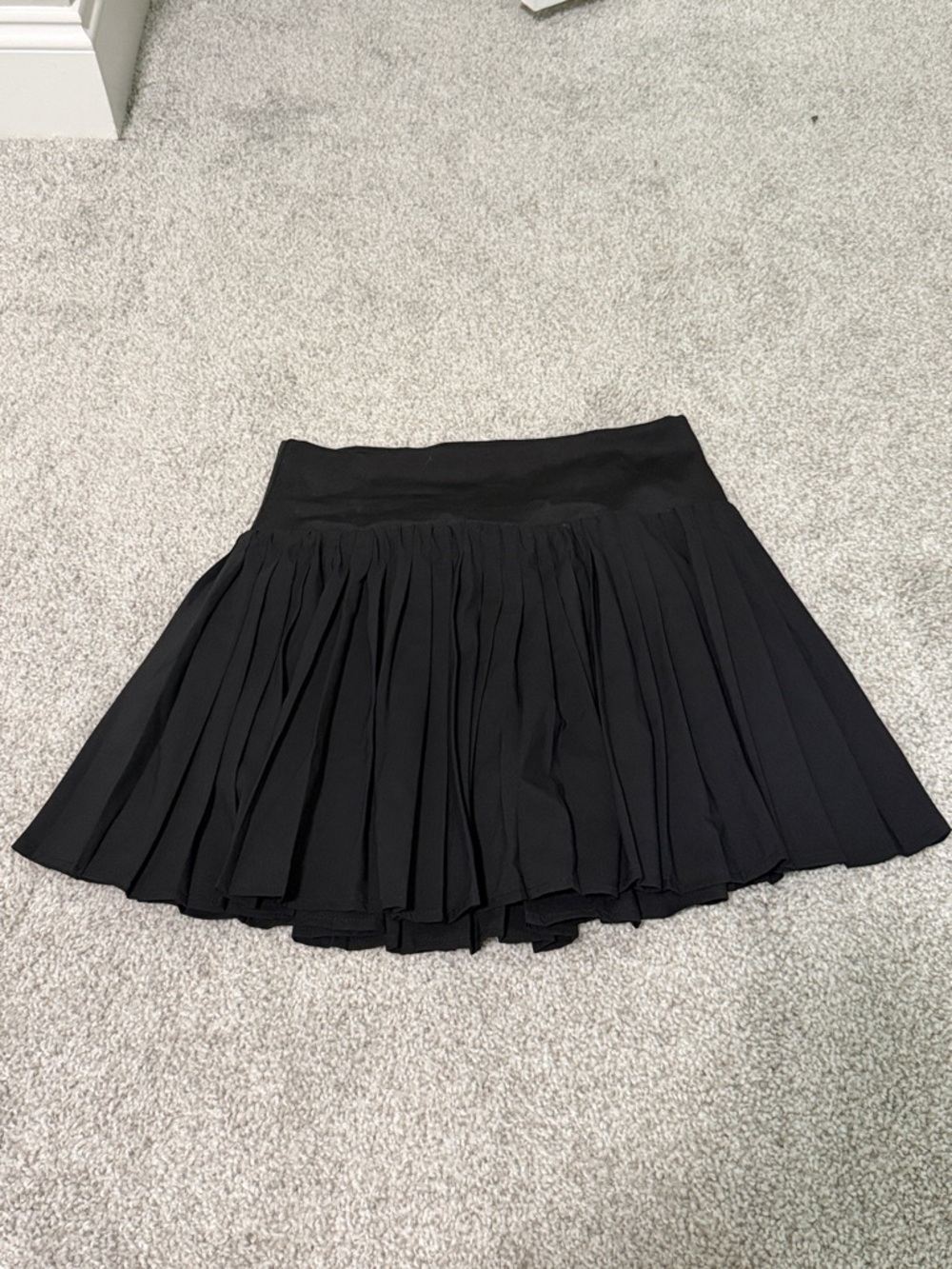 Women's All In motion S Black Pleated athletic Skirt